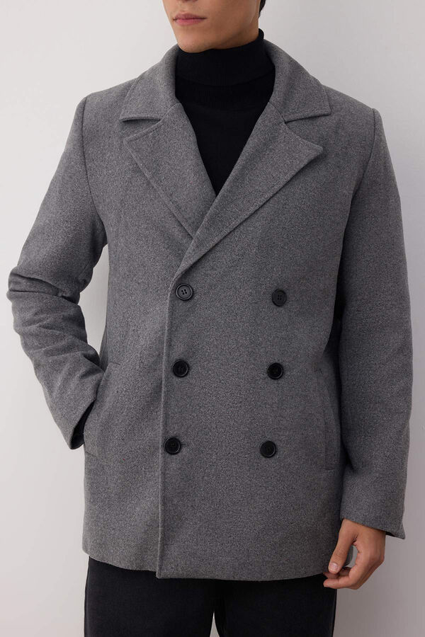 Trendyol Regular fit coat grey