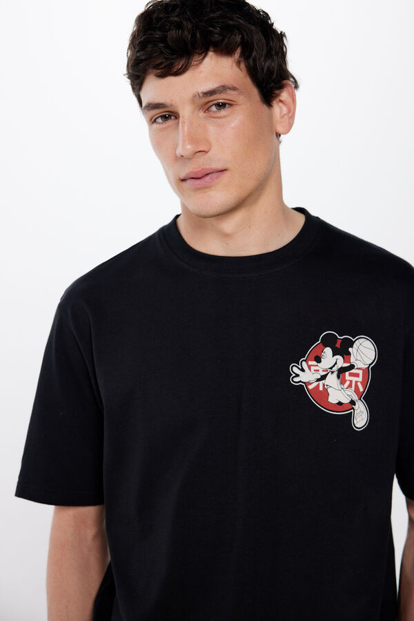 Springfield T-shirt Mickey  preto