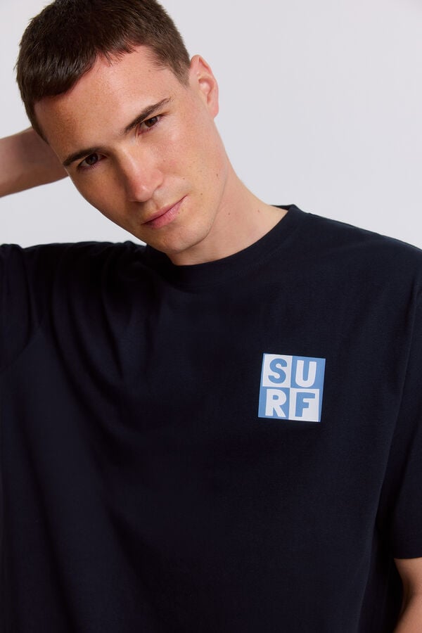 Springfield Surf T-shirt blue