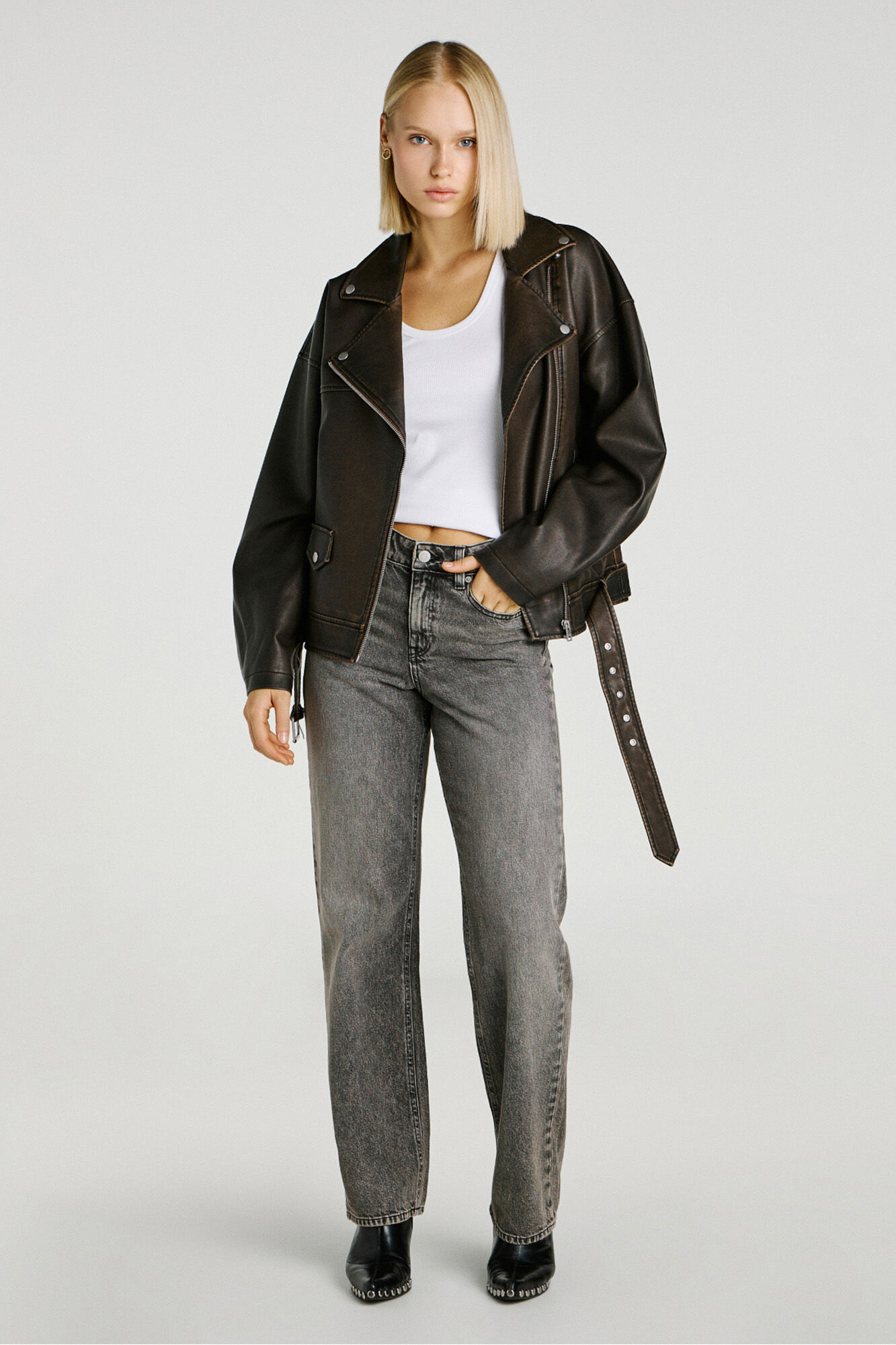 Jack & Jones Jeans corte relajado grises