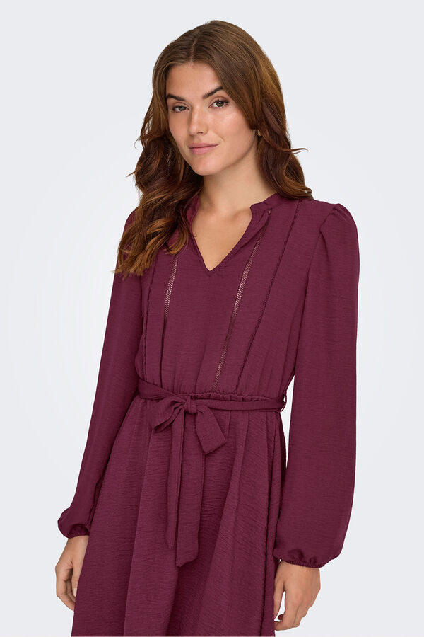 JDY Short fluid short dress red