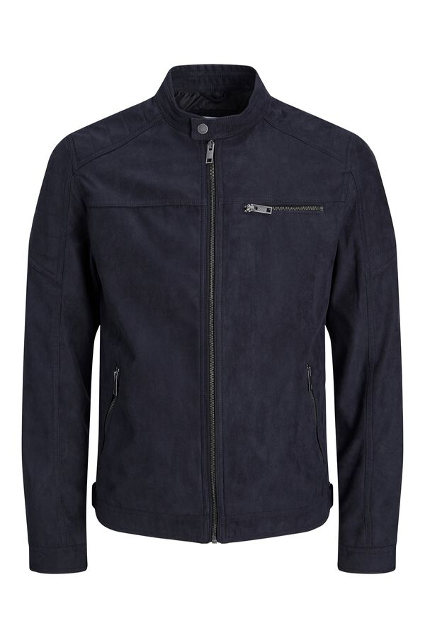 Jack & Jones Faux suede jacket black