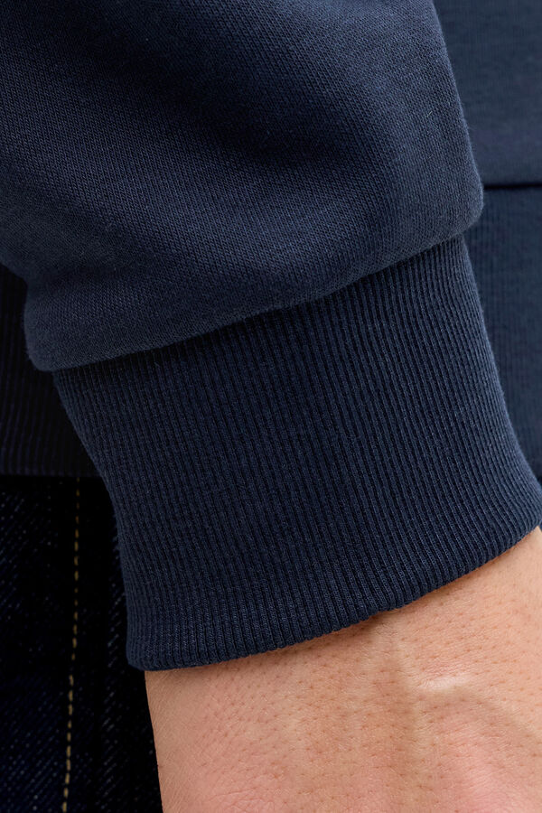 JJ REBEL Sudadera b&aacute;sica manga larga azul