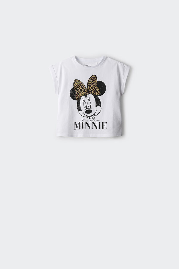 Springfield Girls' Minnie Mouse T-shirt white