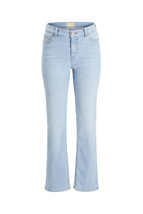 Jack & Jones Mid-rise slim jeans blue