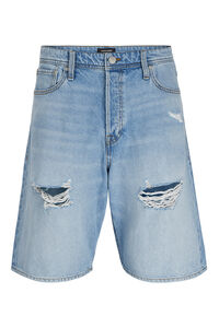 Jack & Jones Baggy Fit-Bermudashorts aus Denim