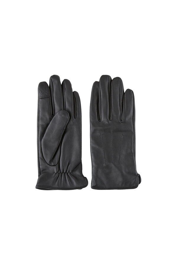 Springfield Smart leather gloves black