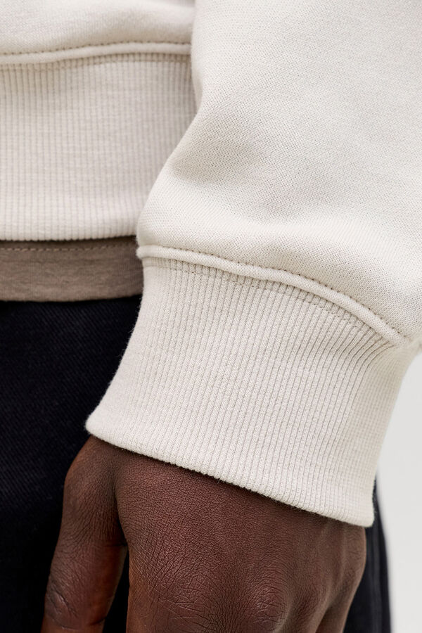 Jack & Jones Weiches Fleece-Kapuzen-Sweatshirt Grau