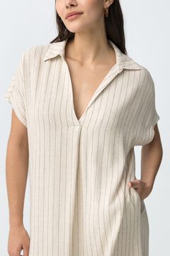 Tiffosi Vestido riscas descontra&iacute;do