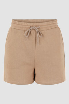 Springfield Shorts de algodón marrón