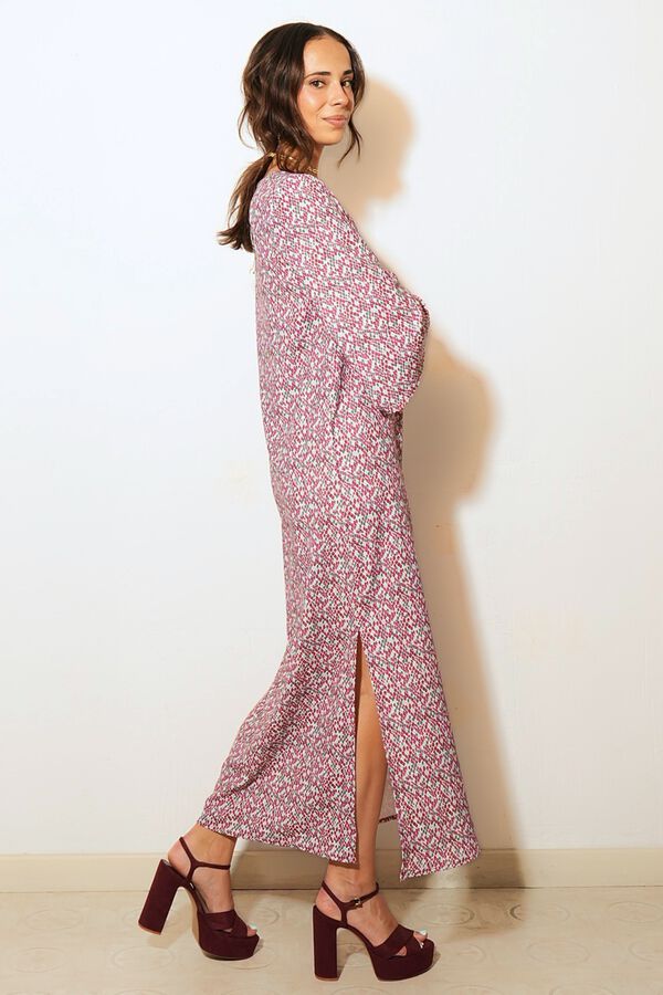 Cul Sac Loose midi dress brown