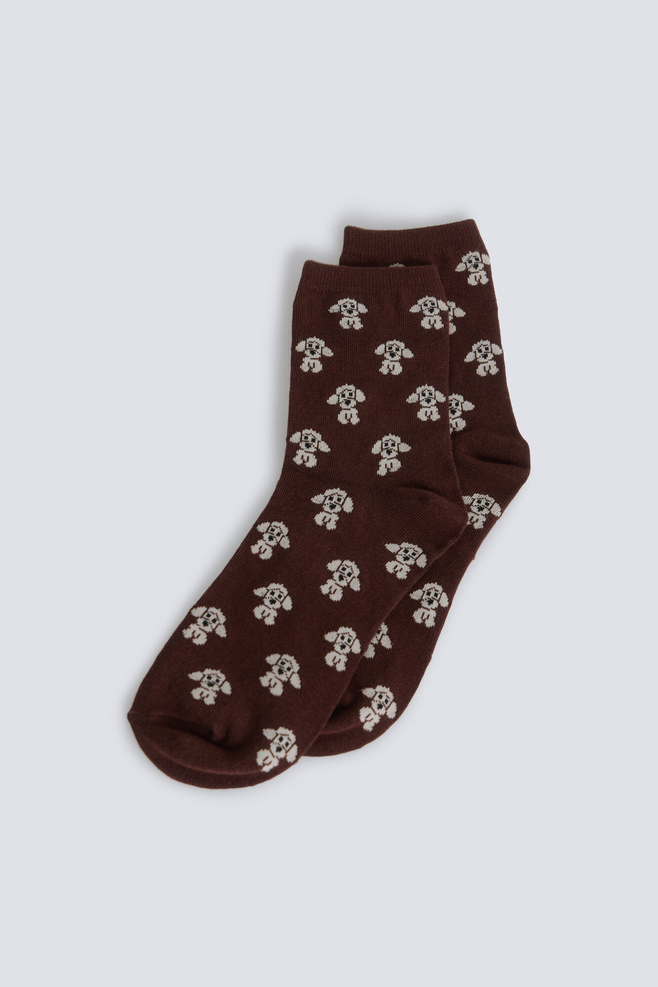 Springfield Meias compridas com estampado de c&atilde;ezinhos