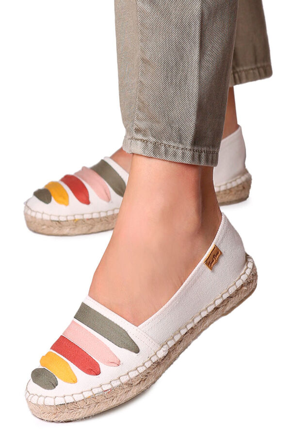 Toni Pons Flat espadrille with ties red