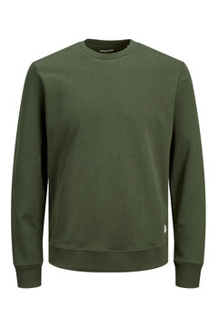 Springfield Single-colour sweatshirt green