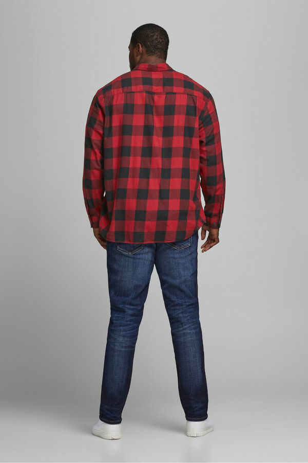 Jack & Jones PLUS regular fit PLUS shirt red