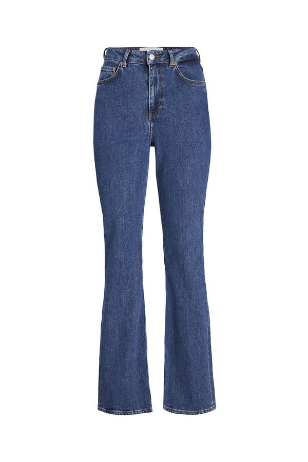 Springfield Bootcut-Jeans mit hohem Bund azulado