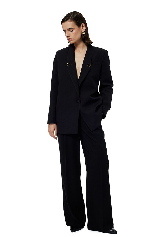 Koton Pantal&oacute;n palazzo negro