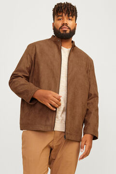 Jack & Jones PLUS Cazadora biker efecto ante