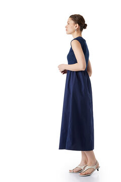 Koton Vestido maxi cuello caja