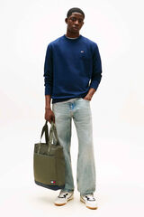 Tommy Jeans Sudadera de corte regular azul