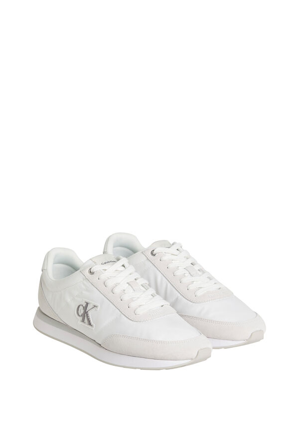 CK Jeans Calvin Klein runner shoe white