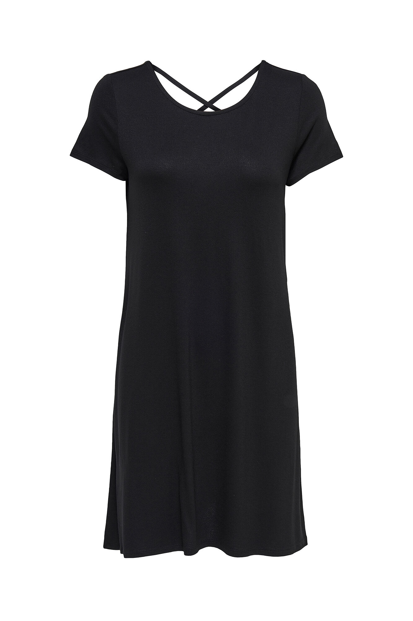 Only Vestido corto manga corta