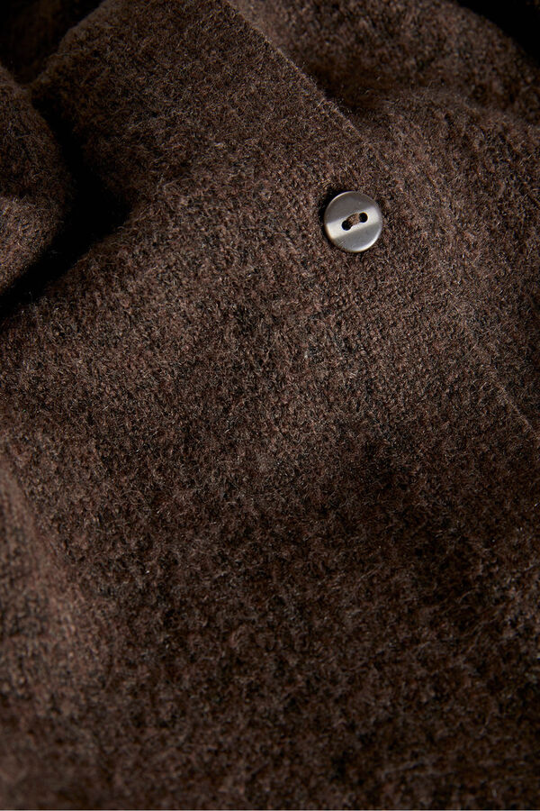 Jack & Jones Jersey-Knit cardigan with buttons nude