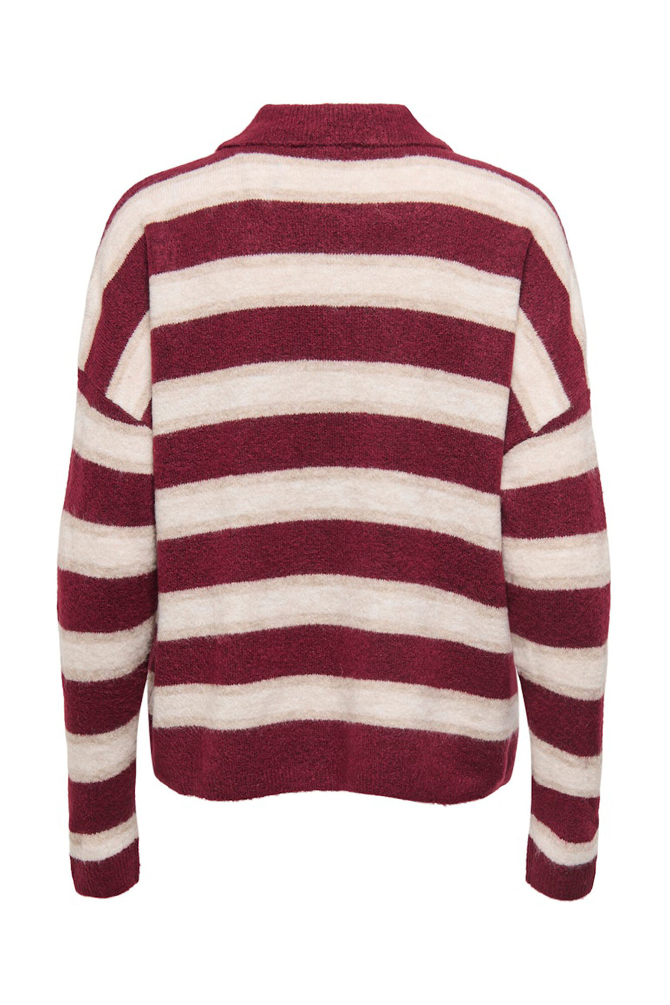 Only Polo de malha de manga comprida