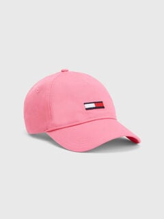 Springfield Embroidered flag baseball cap pink