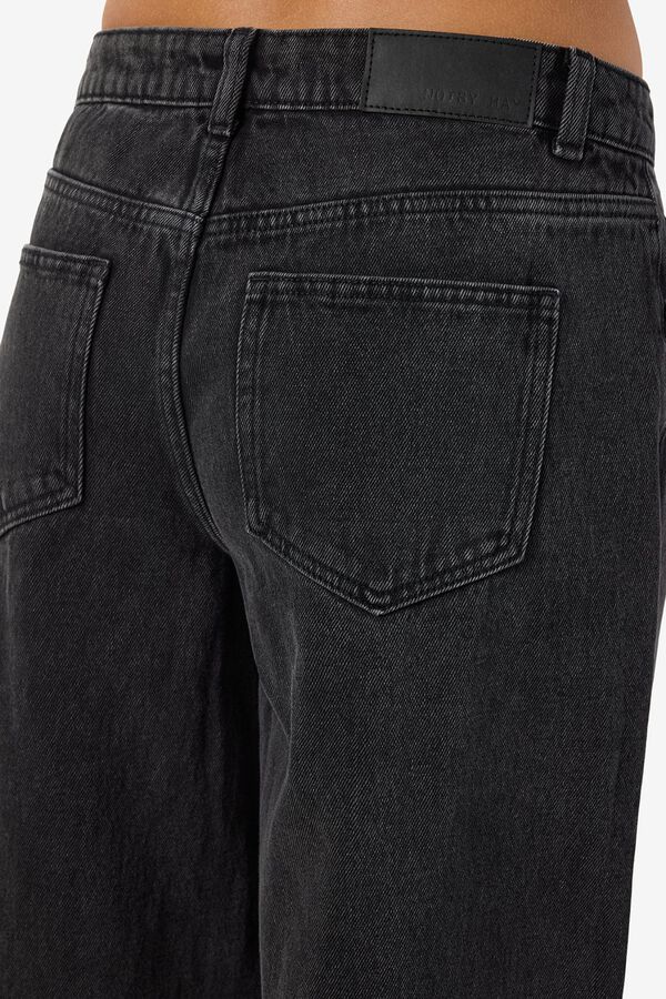 Noisy May Pantal&oacute;n vaquero pierna ancha negro