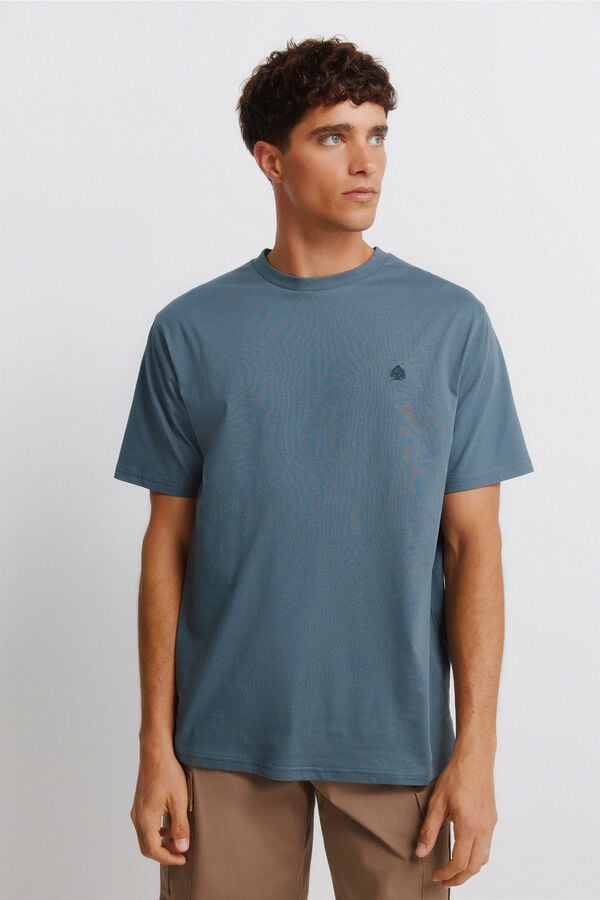 Springfield Springfield logo basic T-shirt blue