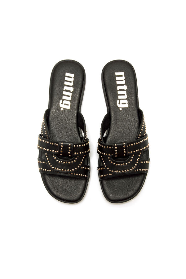 MTNG Flat sandals black