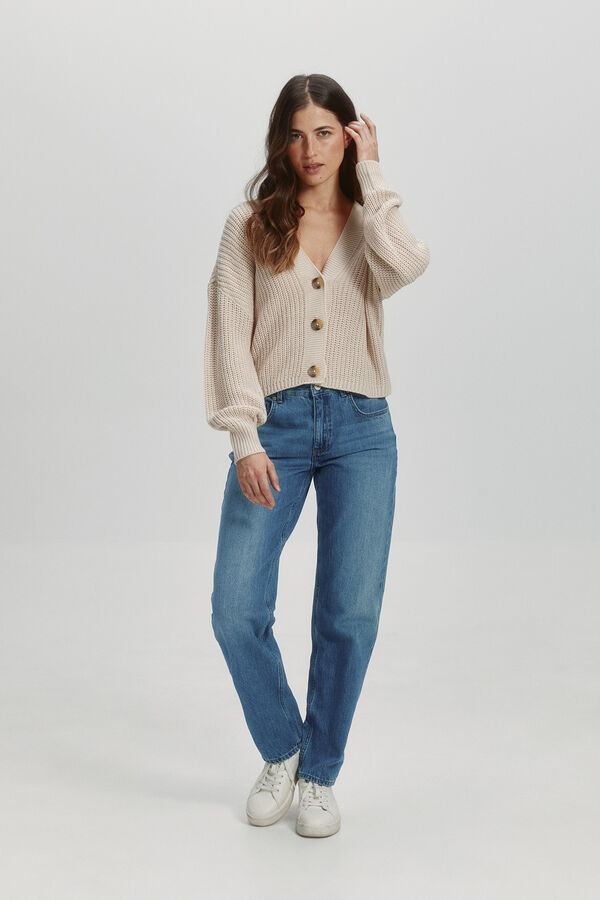 Only Mom-Jeans Blau