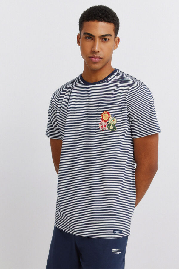 Springfield Short pyjamas GARFIELD blue