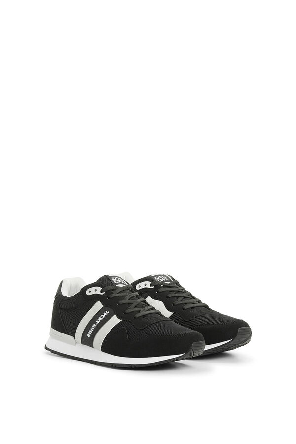 Springfield Trainers with side stripes black