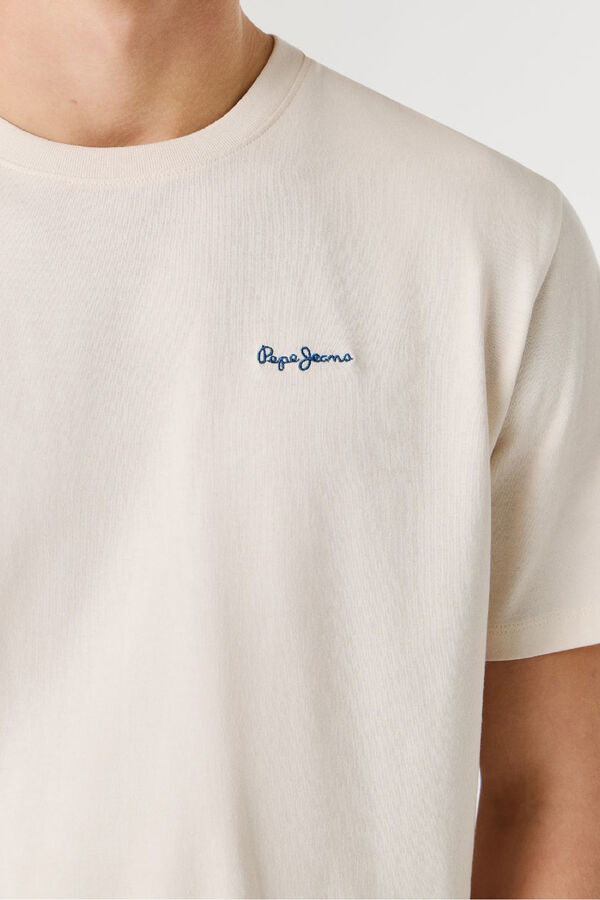 Pepe Jeans Short sleeve T-shirt beige
