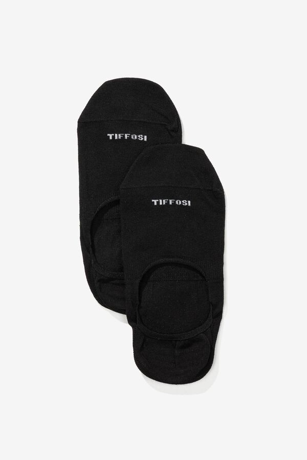 Tiffosi Plain ankle socks black