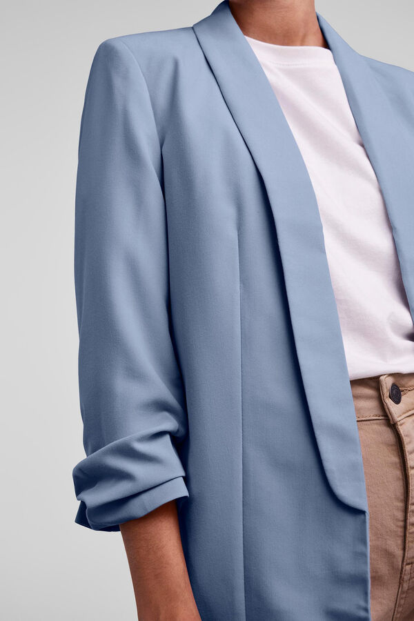 Springfield 3/4 length sleeve blazer bleuté