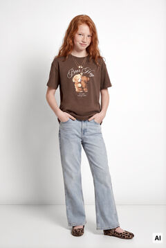 Springfield Kids Camiseta manga corta "Bear Hug" ni&ntilde;a