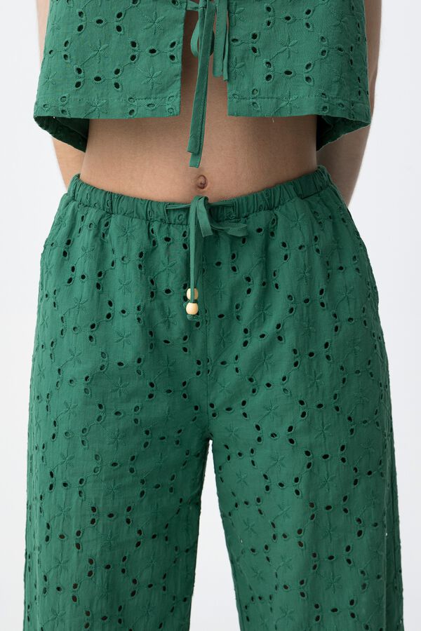 Tiffosi Young Pantal&oacute;n straight fit green