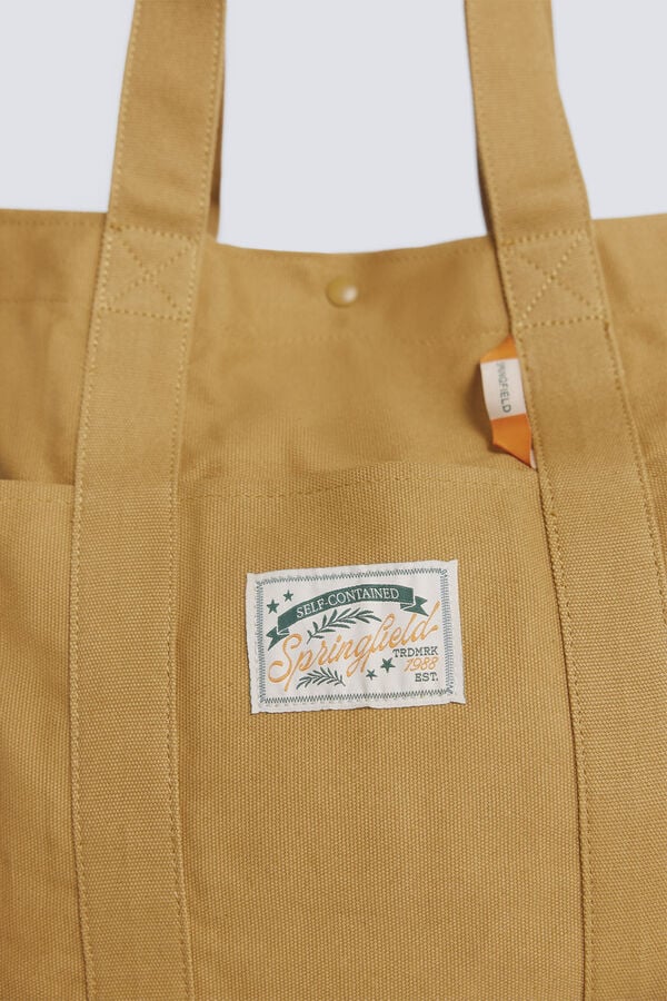 Springfield Canvas travel bag brown