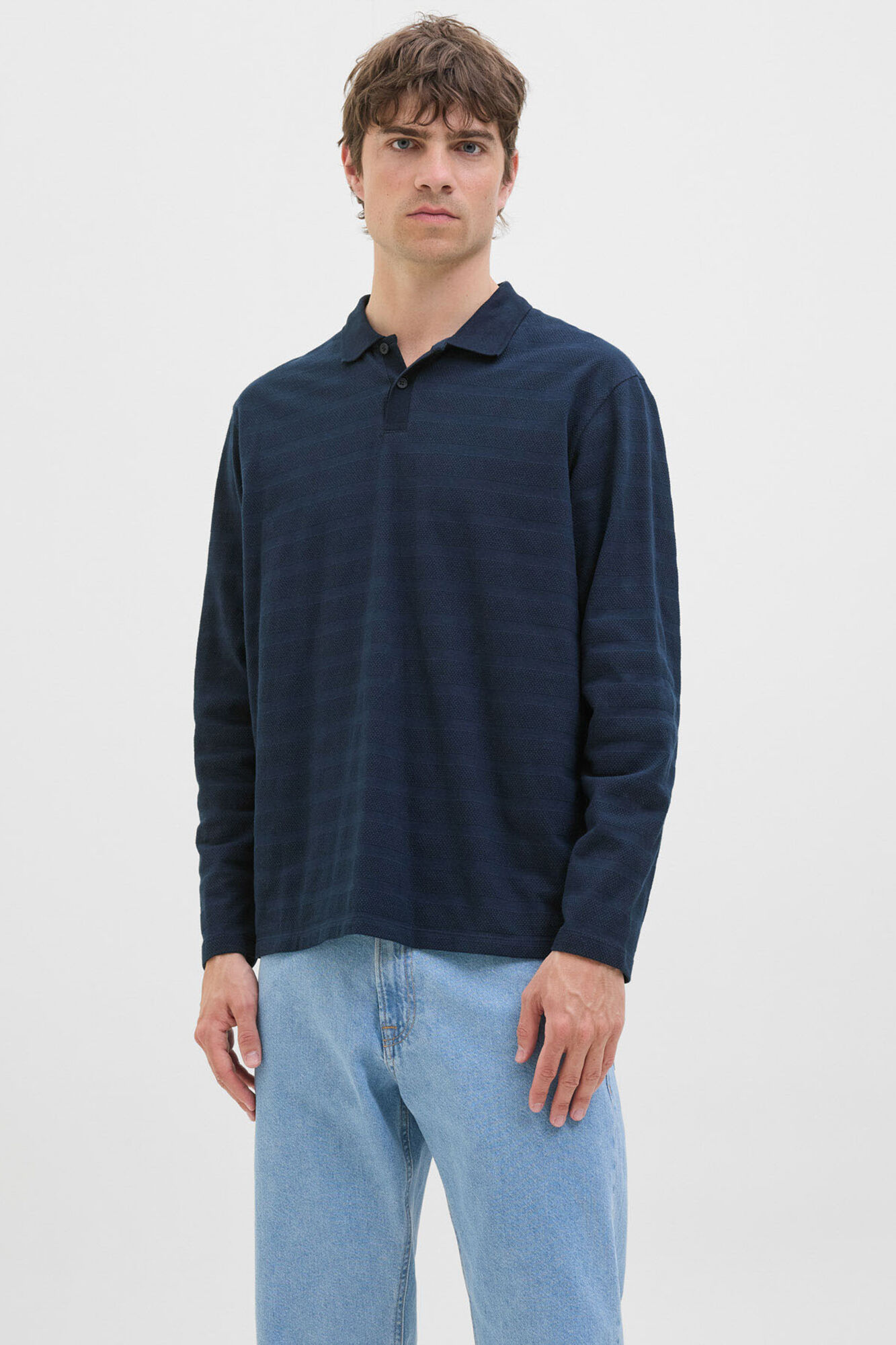 JJ REBEL Polo de manga larga