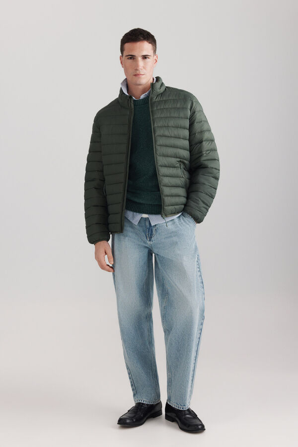 Springfield Puffer jacket green