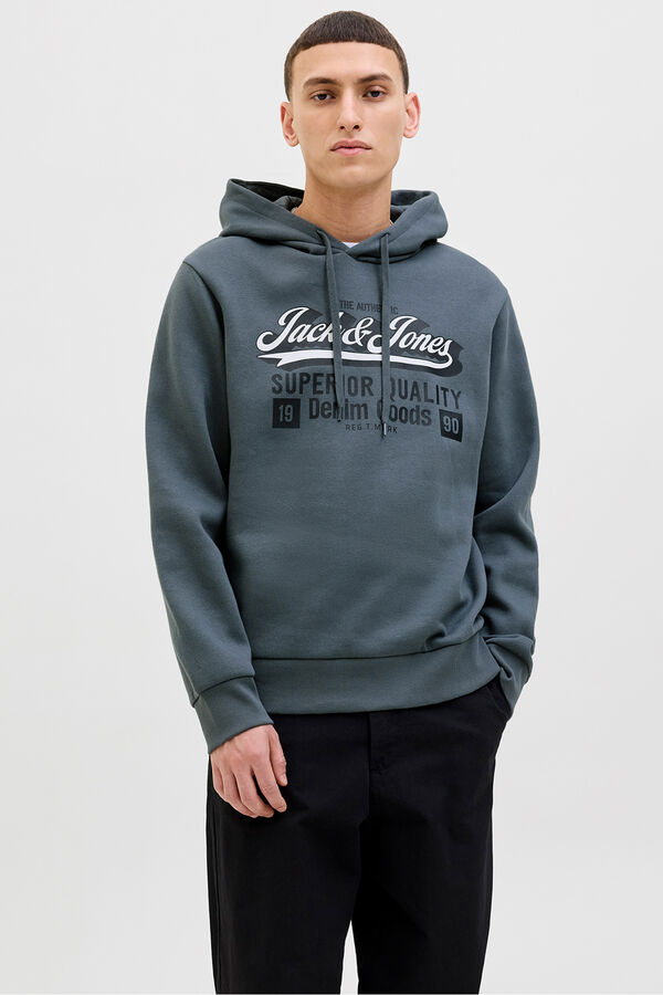 Jack & Jones Sudadera regular fit gris