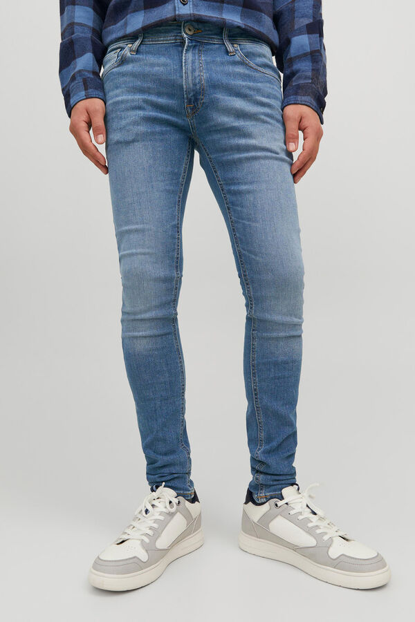 Springfield jeans skinny fit azul medio