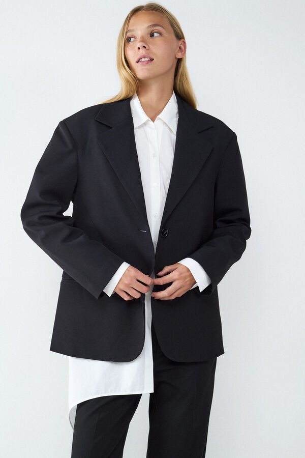 Balmohk Blazer oversized preto