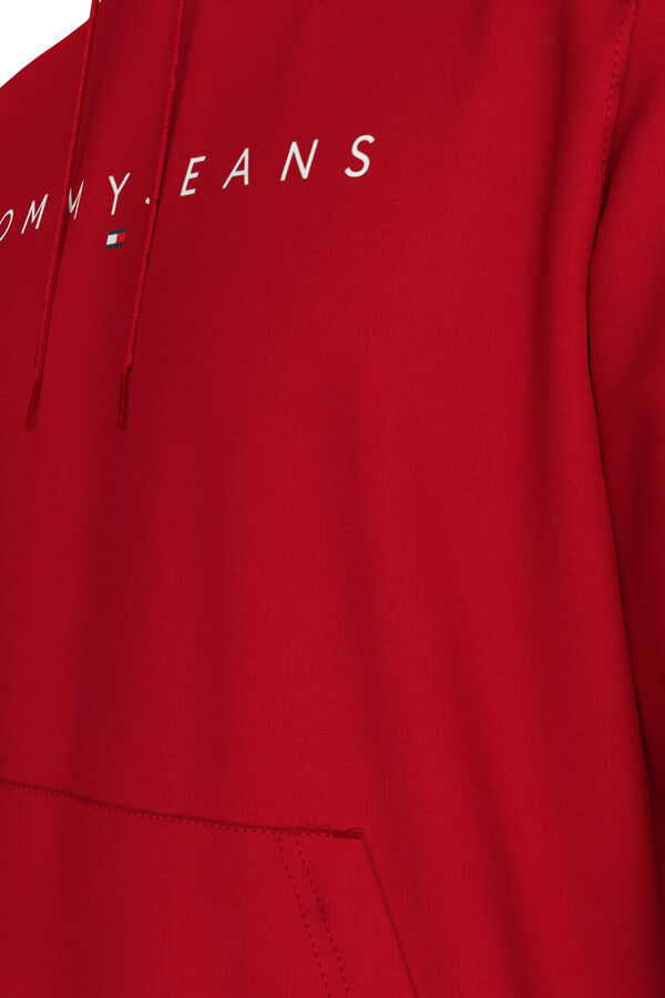 Springfield Men's Tommy Jeans sweatshirt royal red