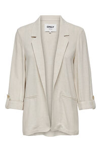 Only Blazer de manga 3/4 remangada