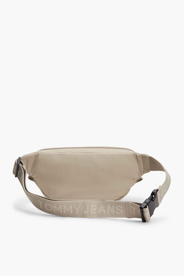 Tommy Jeans Logo bum bag beige