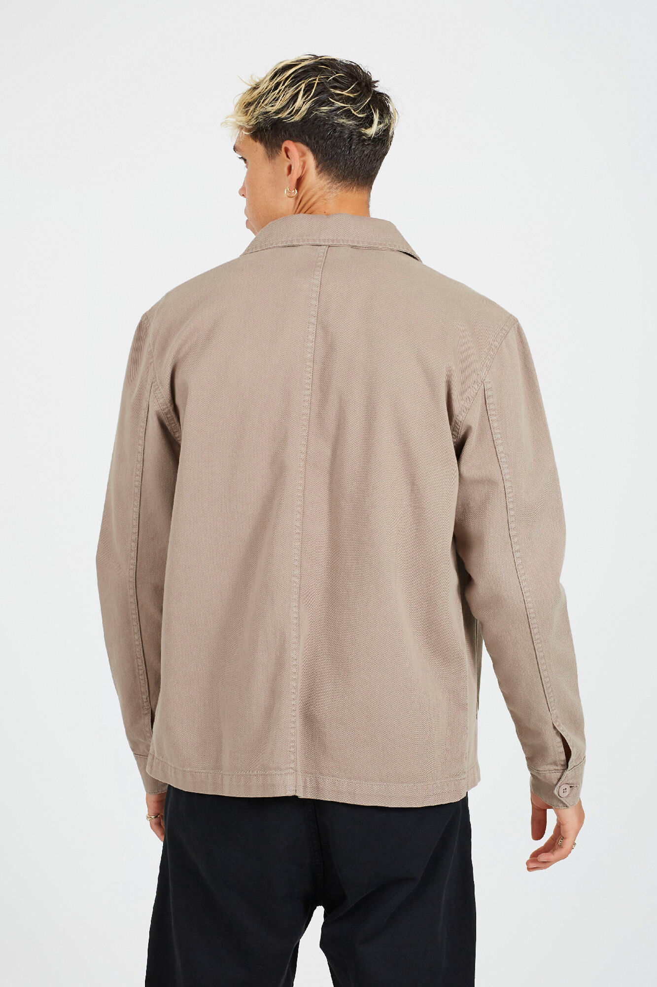 Brave Soul Sobrecamisa con botones